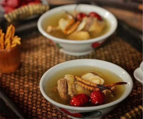 冬蟲(chóng)夏草和雞肉搭配一起的吃法